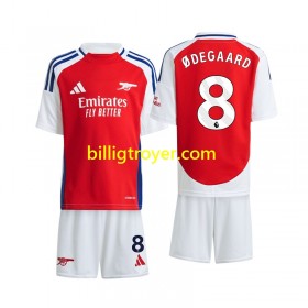 Billige Fotballdrakter Arsenal Odegaard 8 Barn Hjemmedraktsett 2024/25 Kortermet